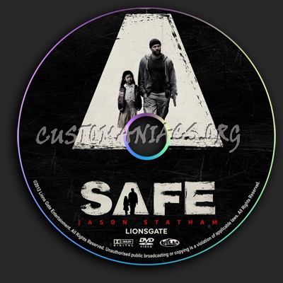 Safe dvd label