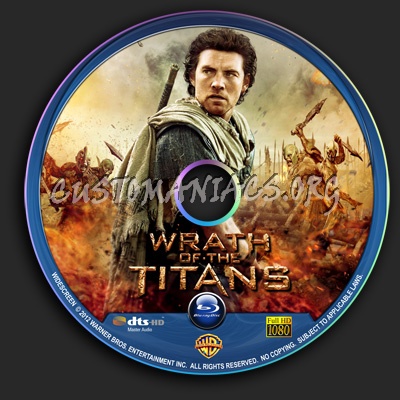 Wrath Of The Titans blu-ray label