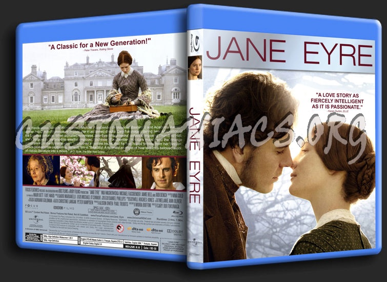 Jane Eyre blu-ray cover