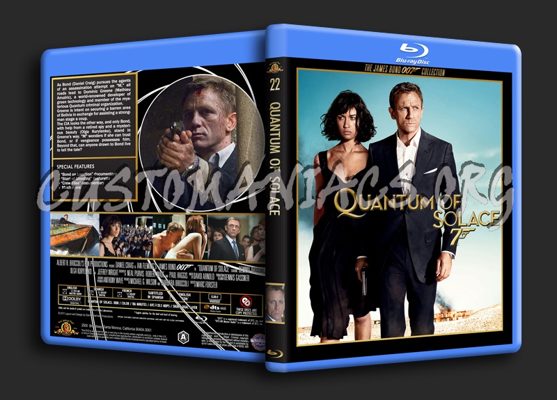 Quantum of Solace blu-ray cover