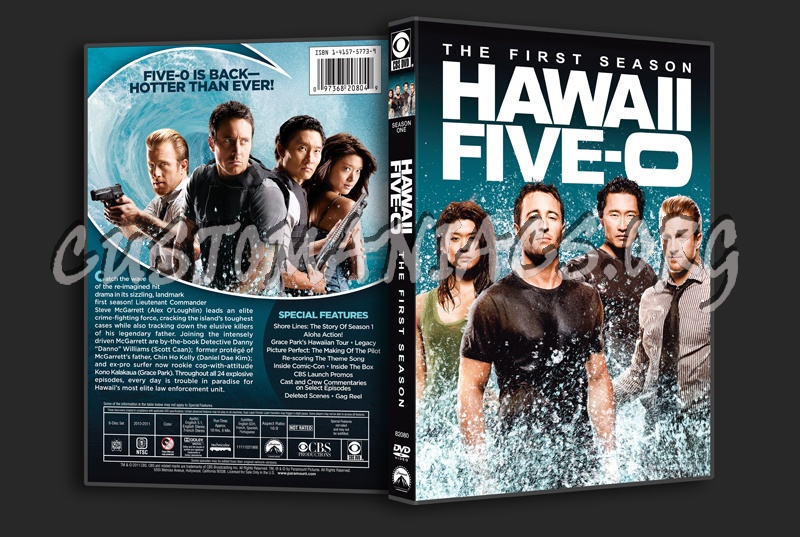 Hawaii Five-O Season 1 dvd cover