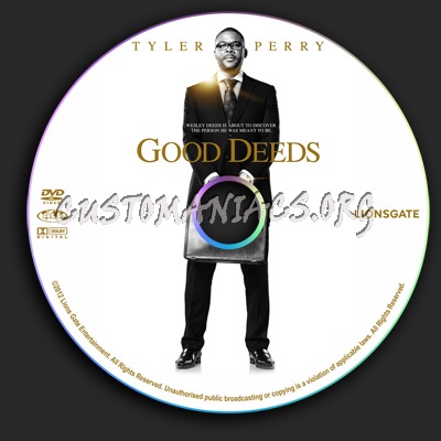 Good Deeds dvd label