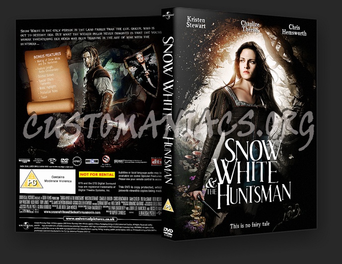 Snow White and the Huntsman dvd cover