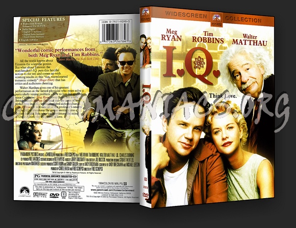 I.Q. dvd cover