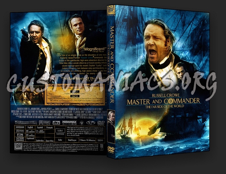 Master and Commander dvd cover