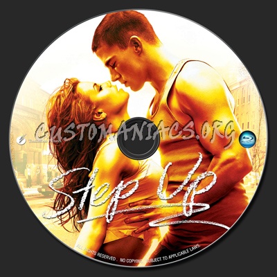 Step Up blu-ray label