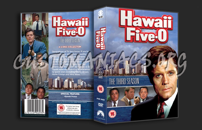 Hawaii Five-O Season 3 dvd cover