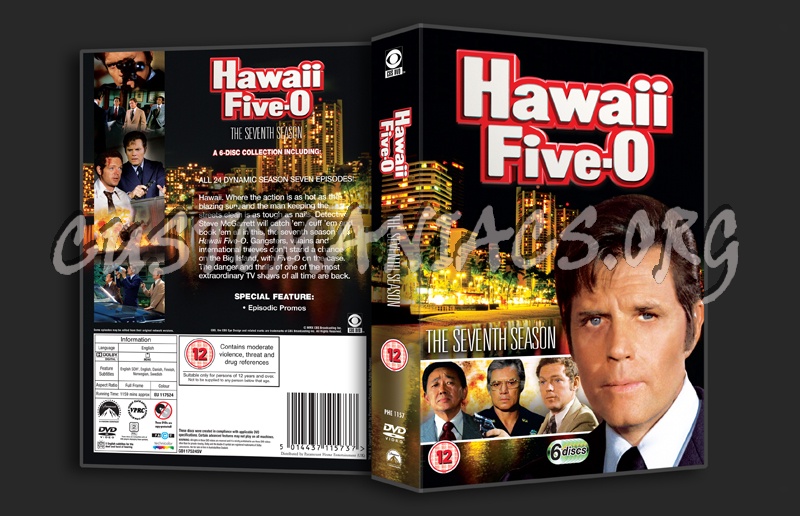 Hawaii Five-O Season 7 dvd cover