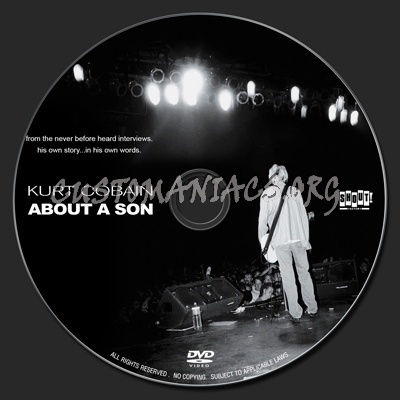 Kurt Cobain : About A Son dvd label