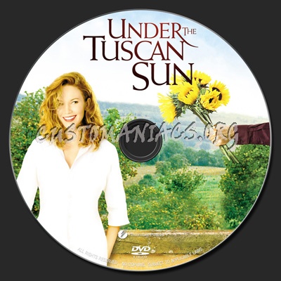 Under The Tuscan Sun dvd label