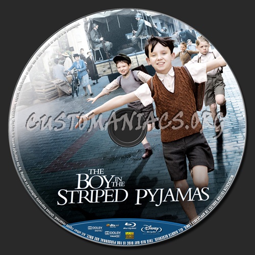 The Boy In The Striped Pyjamas blu-ray label