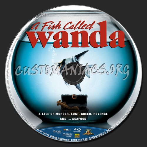 A Fish Called Wanda blu-ray label