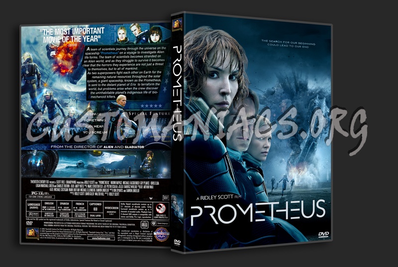 Prometheus dvd cover