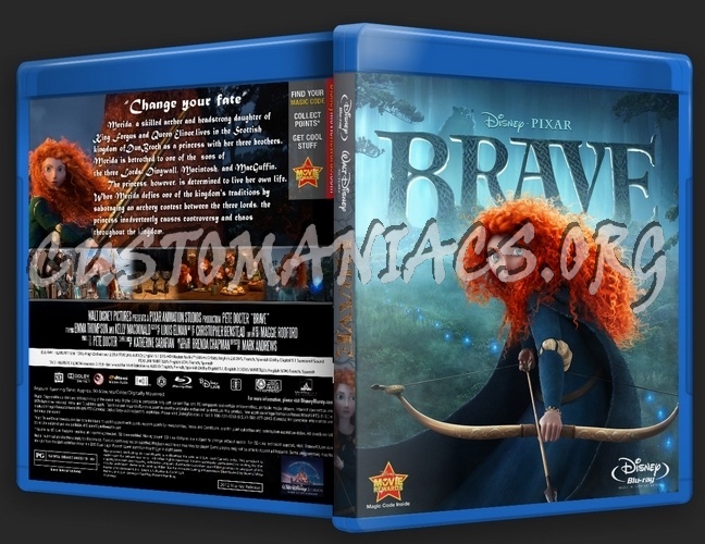 Brave blu-ray cover