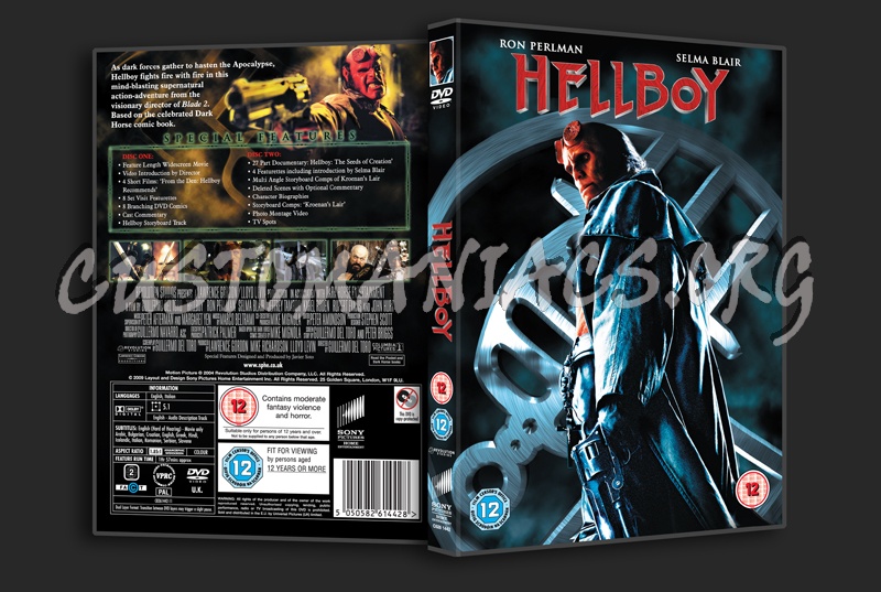 Hellboy dvd cover