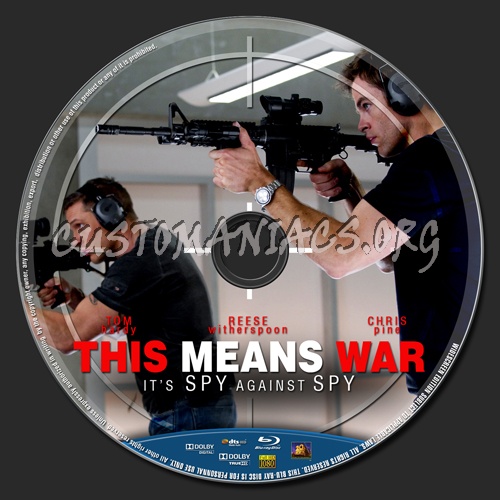 This Means War blu-ray label