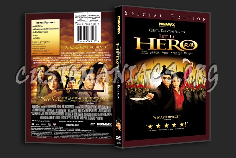 Hero dvd cover