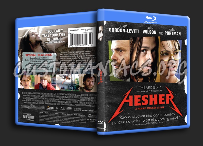 Hesher blu-ray cover