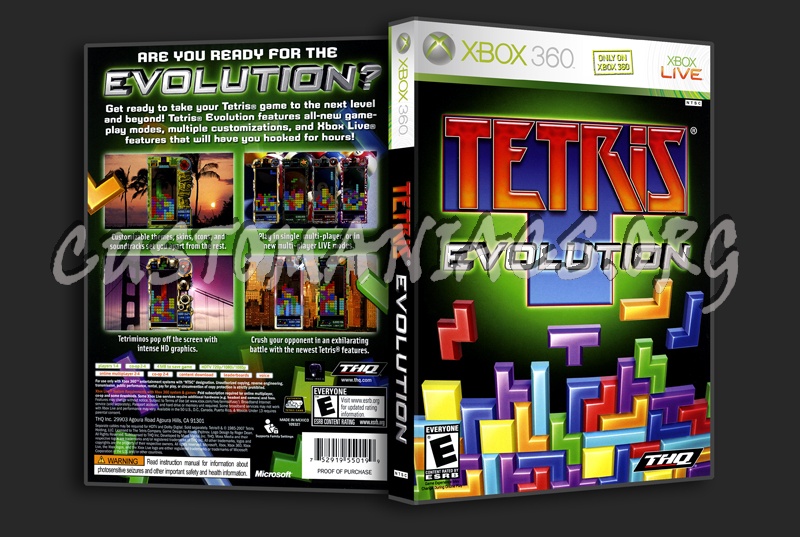 Tetris Evolution dvd cover