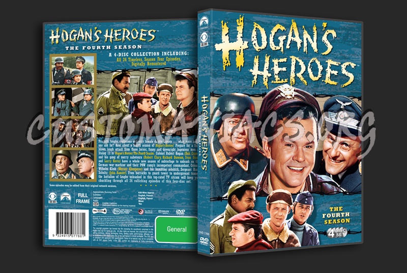 Hogan's Heroes Season 4 dvd cover