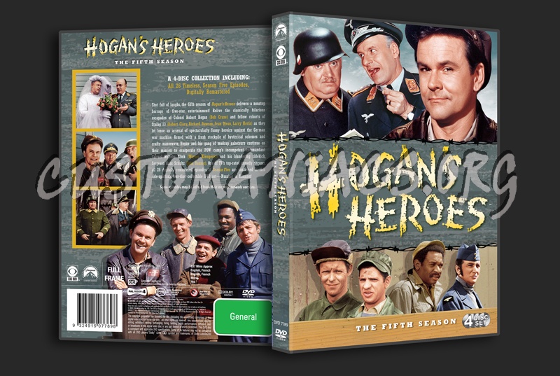 Hogan's Heroes Season 5 dvd cover