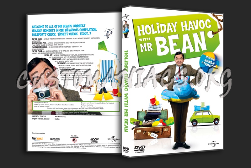 Holiday Havoc With Mr. Bean dvd cover