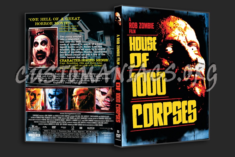 House of 1000 Corpses dvd cover