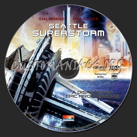 Seattle Superstorm dvd label