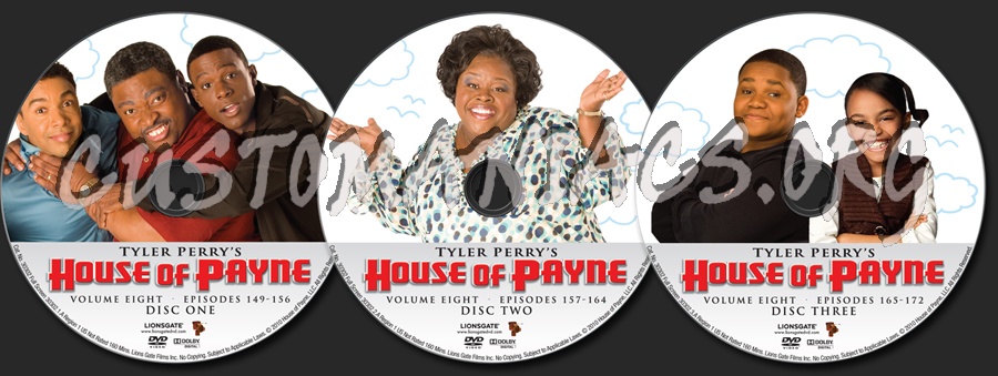 House of Payne Volume 8 dvd label