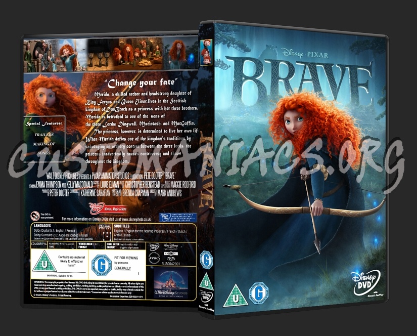 Brave dvd cover