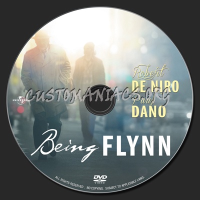 Being Flynn dvd label