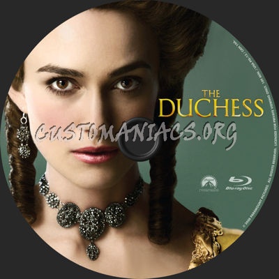 The Duchess blu-ray label