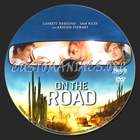 On the Road dvd label