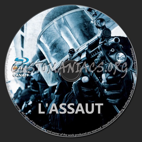 L'Assaut blu-ray label