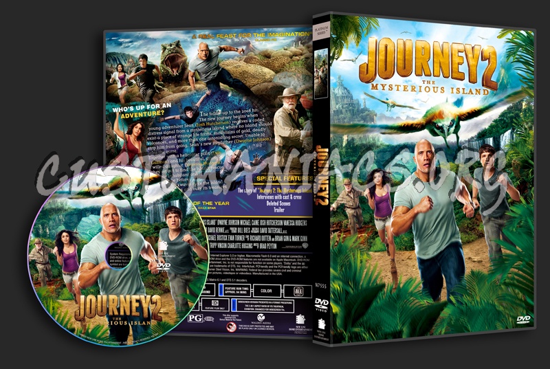 Journey 2: The Mysterious Island dvd cover