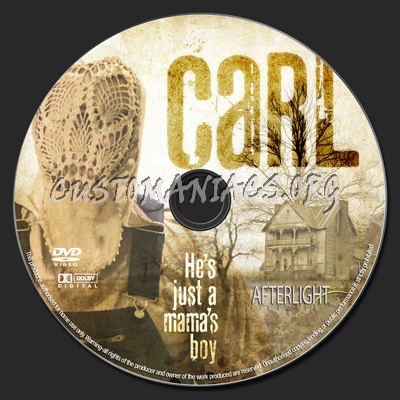 Carl dvd label