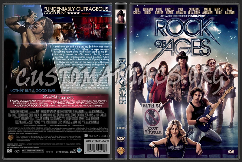 Rock Of Ages dvd cover