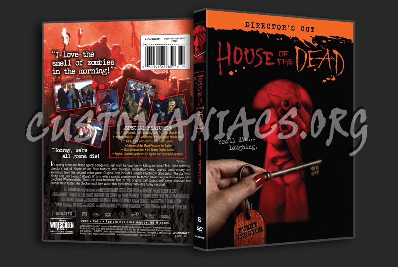 House of the Dead dvd cover