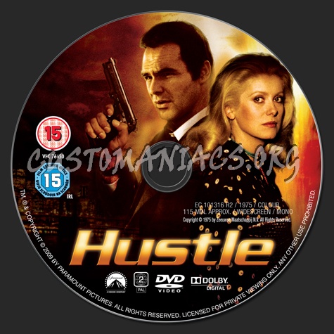 Hustle dvd label