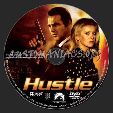 Hustle dvd label