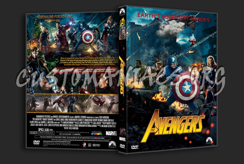 The Avengers dvd cover