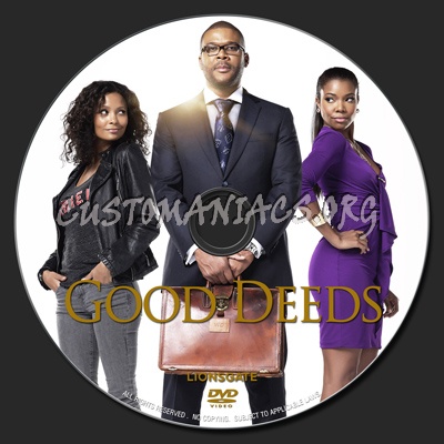 Good Deeds dvd label