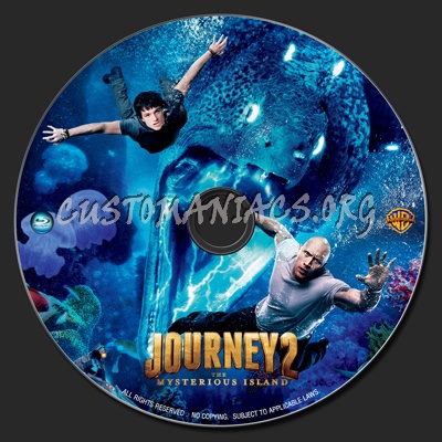 Journey 2 blu-ray label