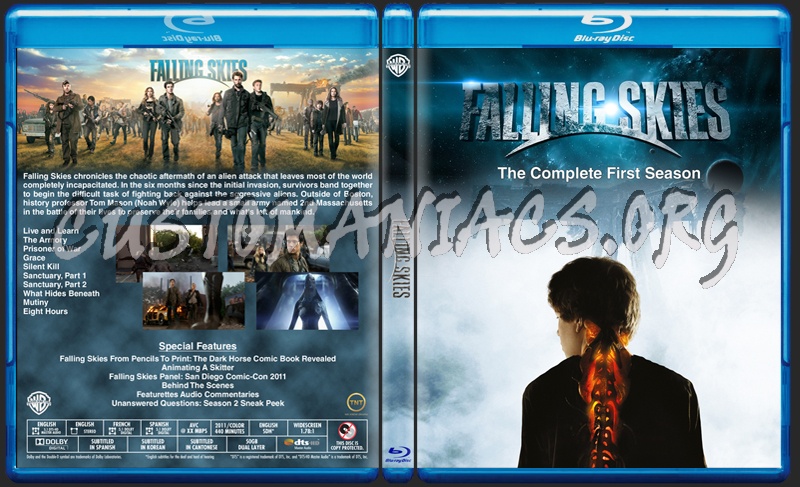 Falling Skies blu-ray cover