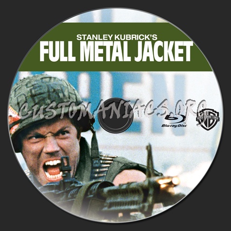 Full Metal Jacket blu-ray label