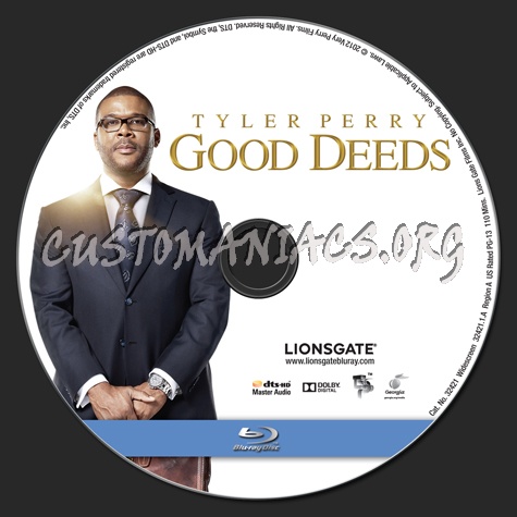 Good Deeds blu-ray label