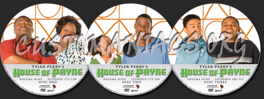 House of Payne Volume 9 dvd label