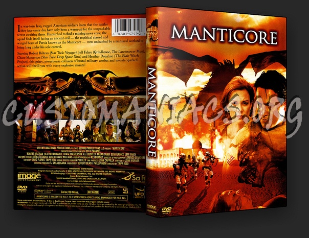 Manticore dvd cover