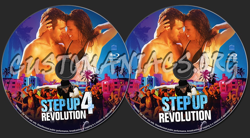 Step up 4 Revolution blu-ray label