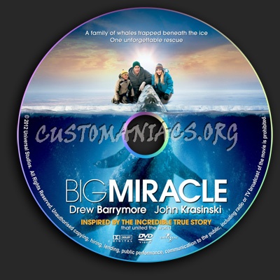 Big Miracle dvd label